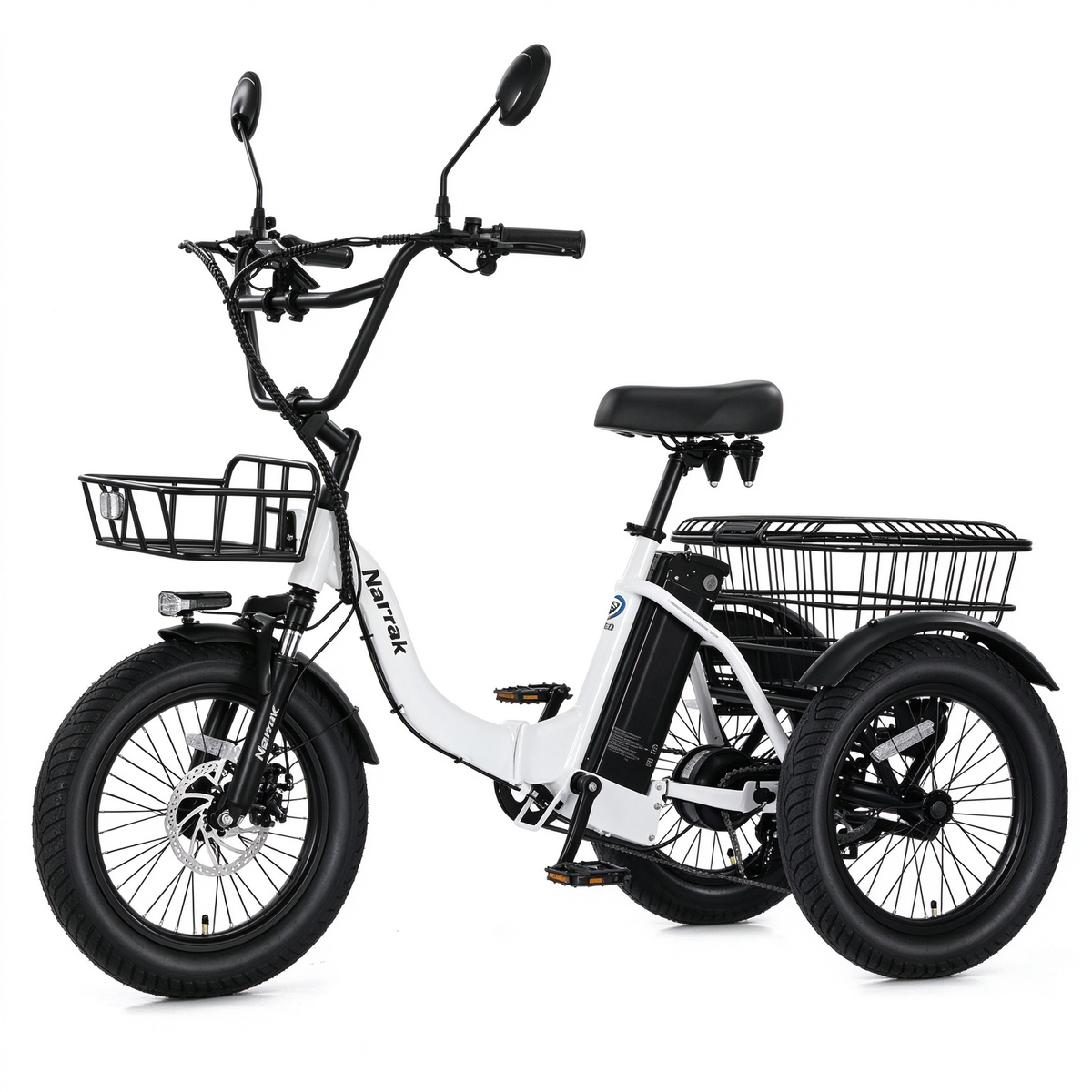 Removable Battery 3 Wheel E-Bike
