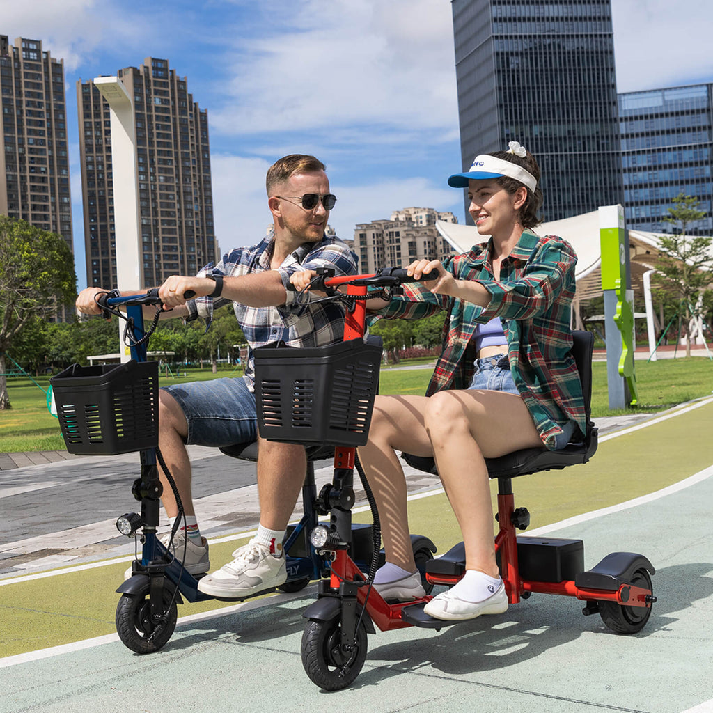 Hoverfly T3 3-wheel Foldable Mobility Scooter for Adults (👻Halloween Sale)